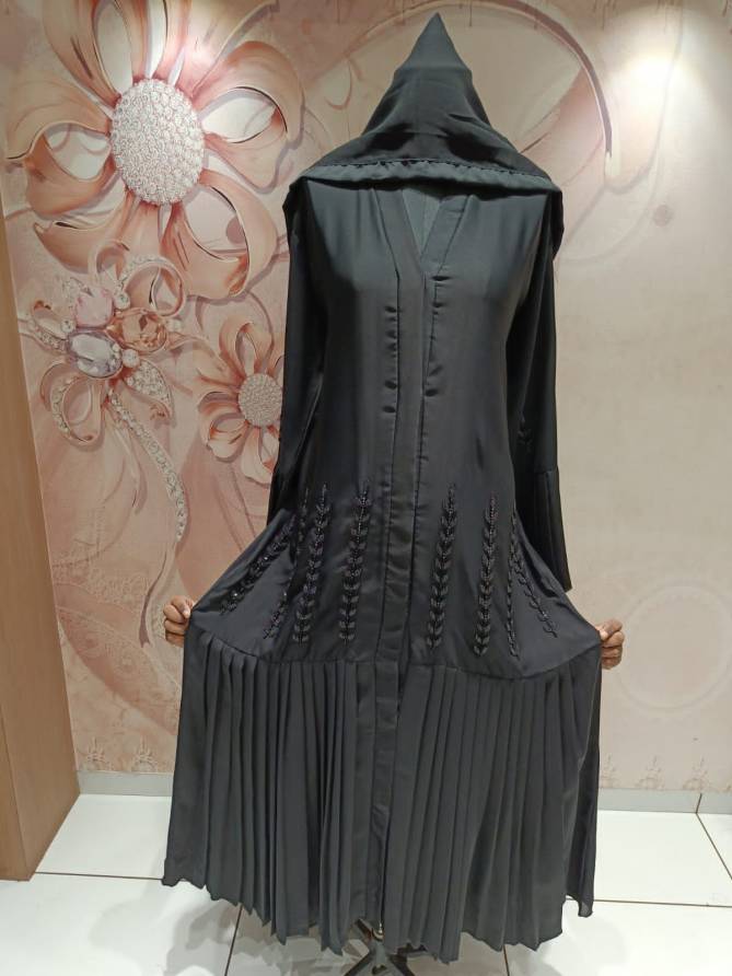 Nida Georgette 02 Fancy Wear Wholesale Abaya Collection